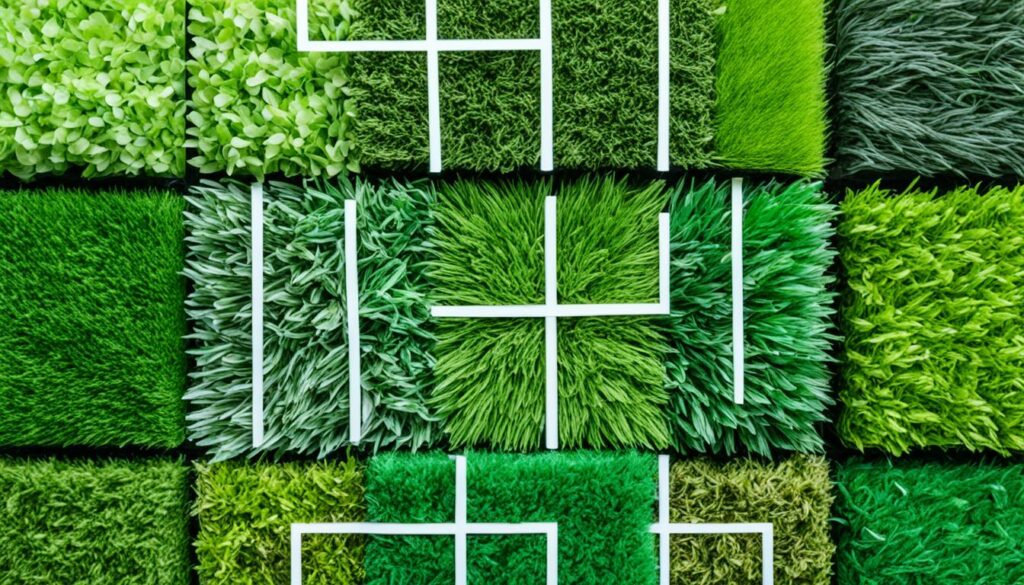 Artificial Grass Selection