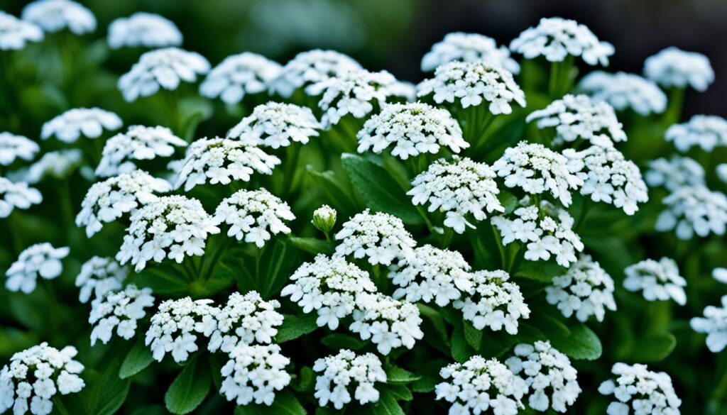 Candytuft flowers