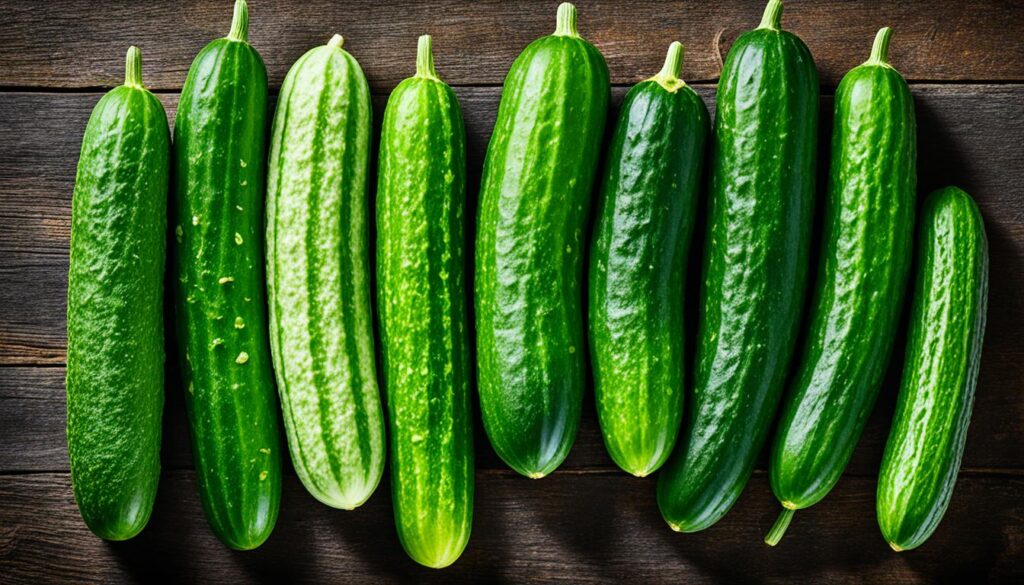 Cucumber types