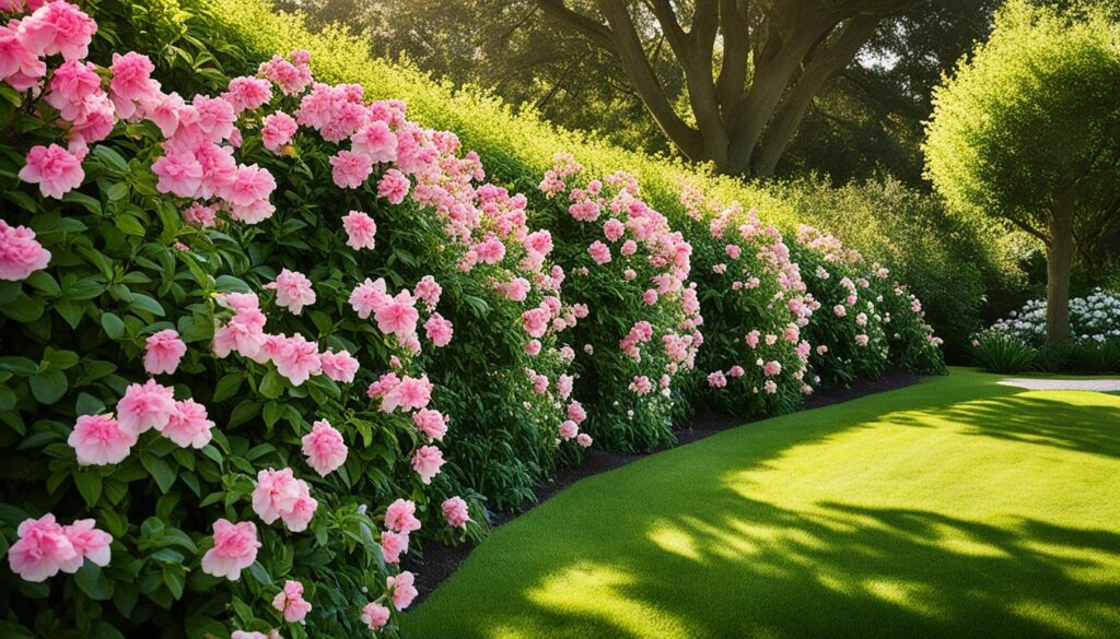 Flowering Hedges