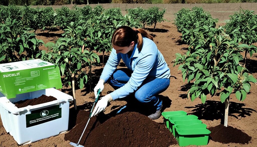 Fruit tree soil preparation