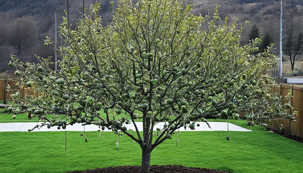 Fruit tree training techniques