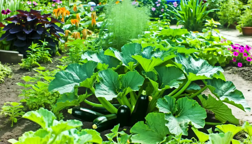 Growing zucchini