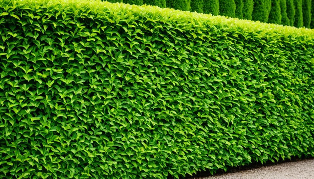 Hedge plants