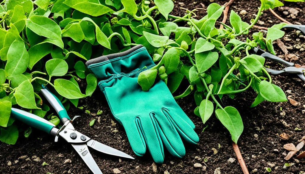 Honeysuckle Vine Pruning