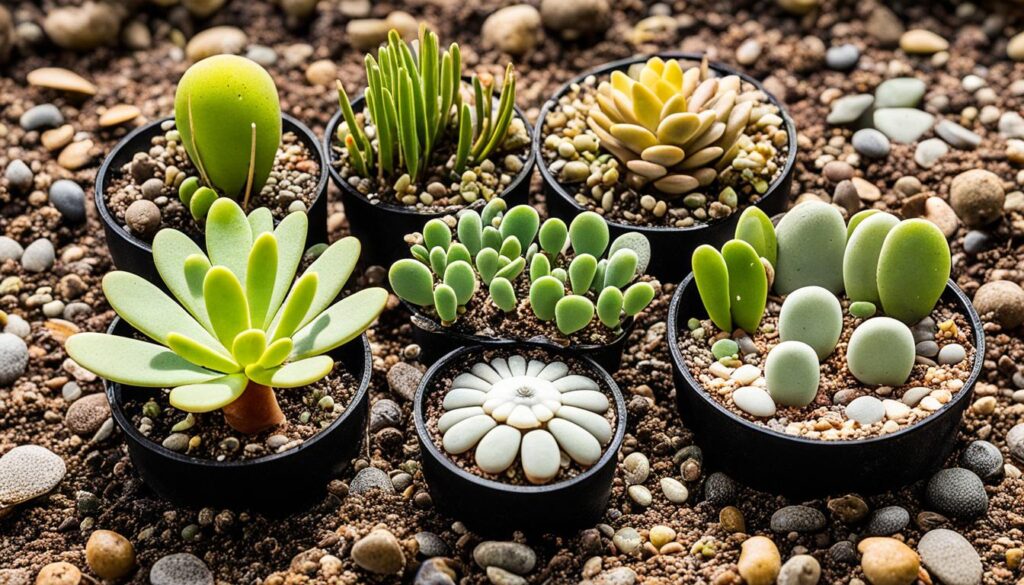 Lithops growth cycle