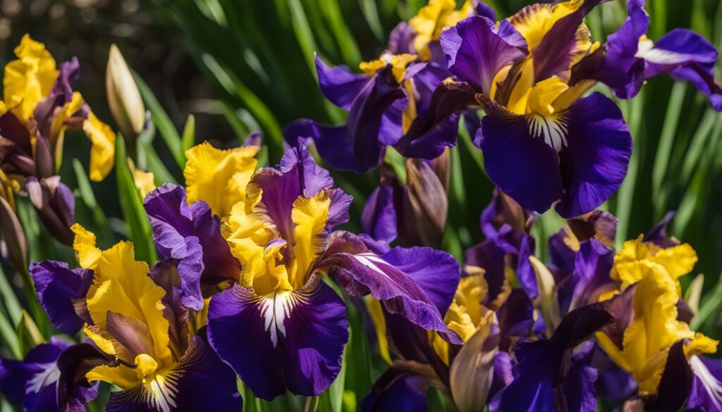 Louisiana irises