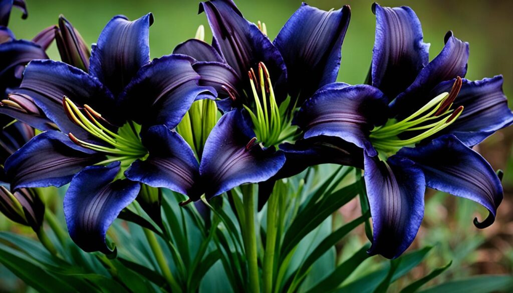 'Night Rider' lilies