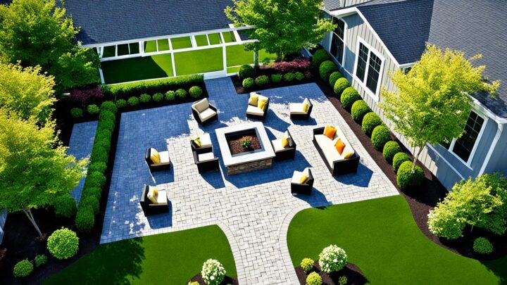 Paver Block Patio