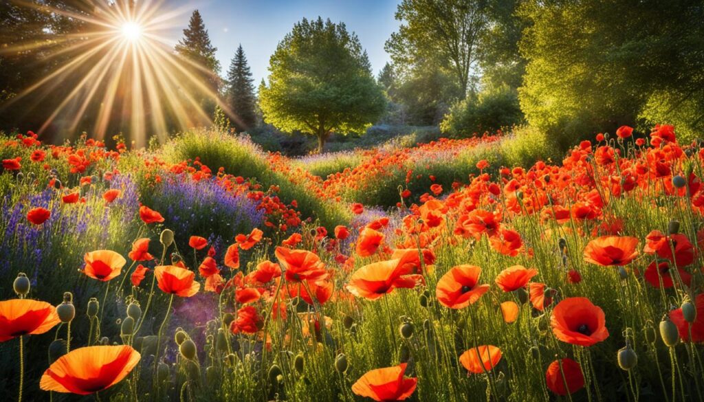 Poppy Flowering