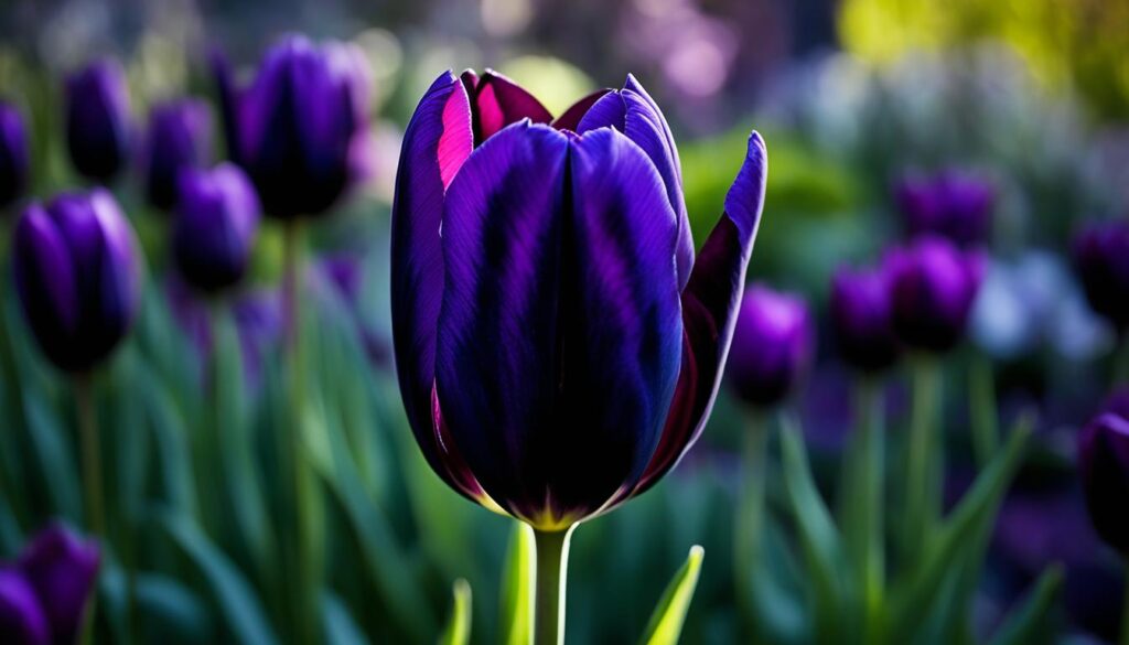 'Queen of the Night' tulips