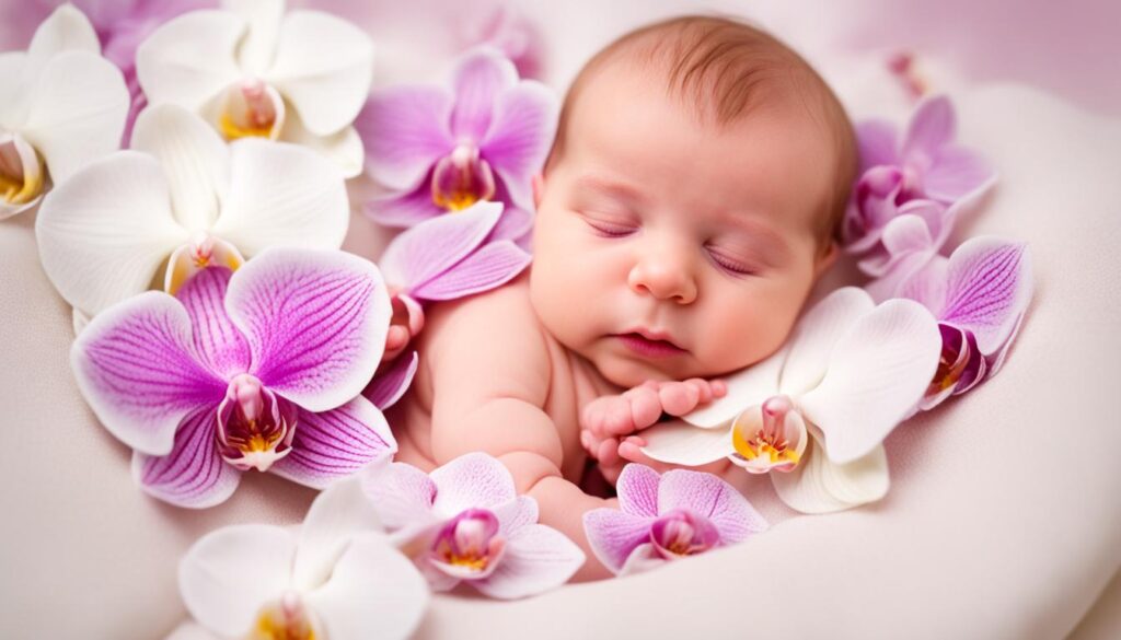 Swaddled Babies Orchid