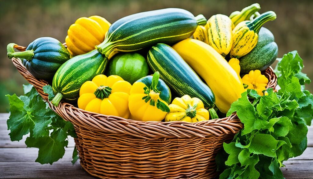 Varieties of Summer Squash