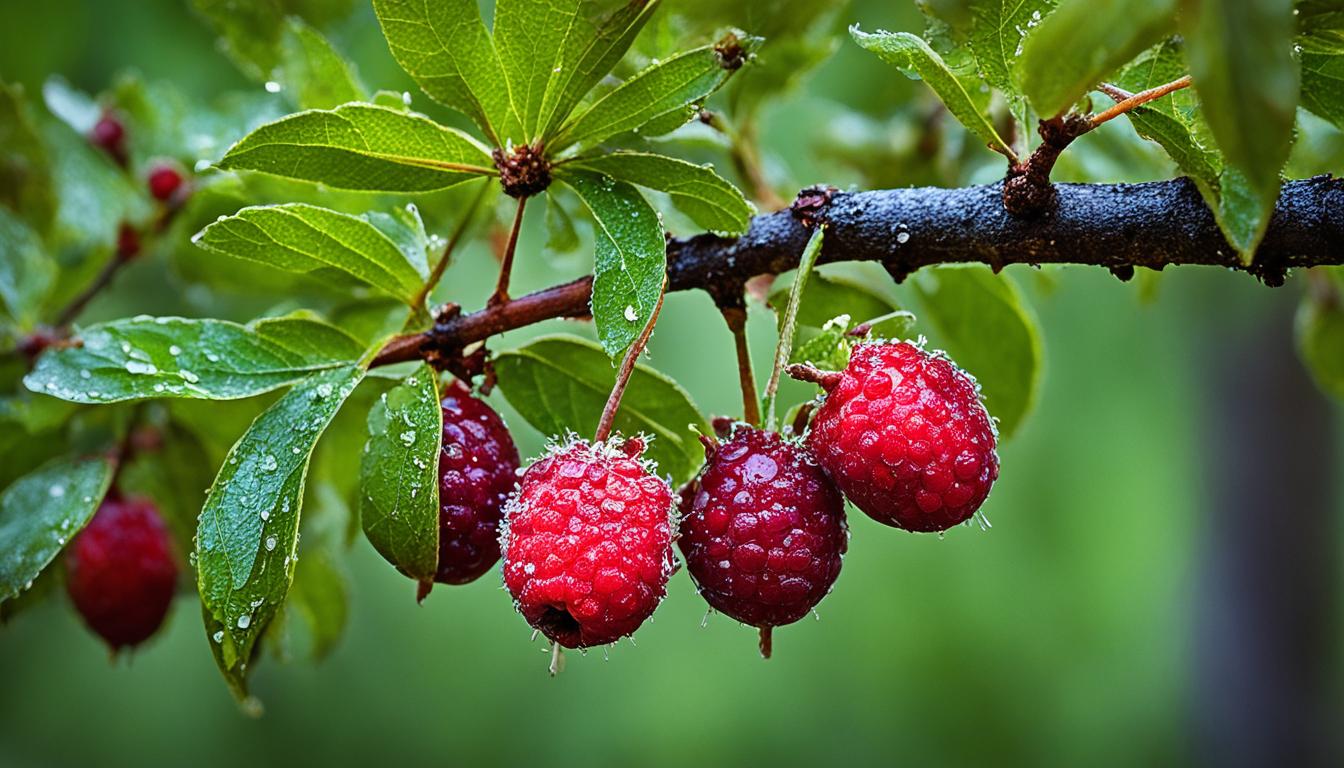 What is the fruit of the forest trees?