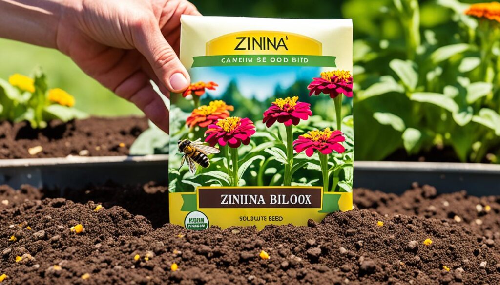 Zinnia Planting