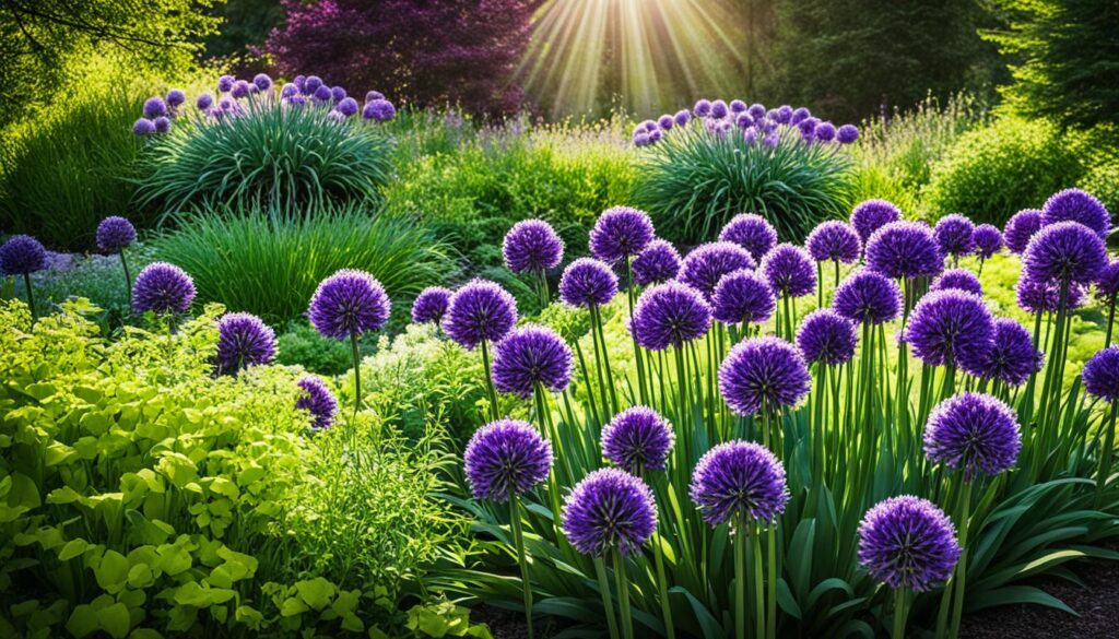 allium flowers