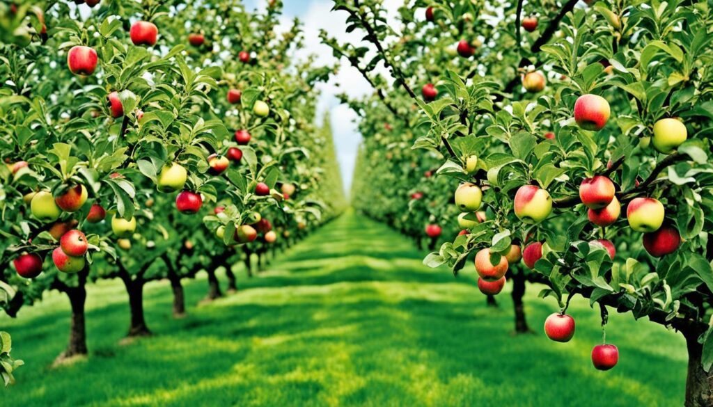 apple maturity signs