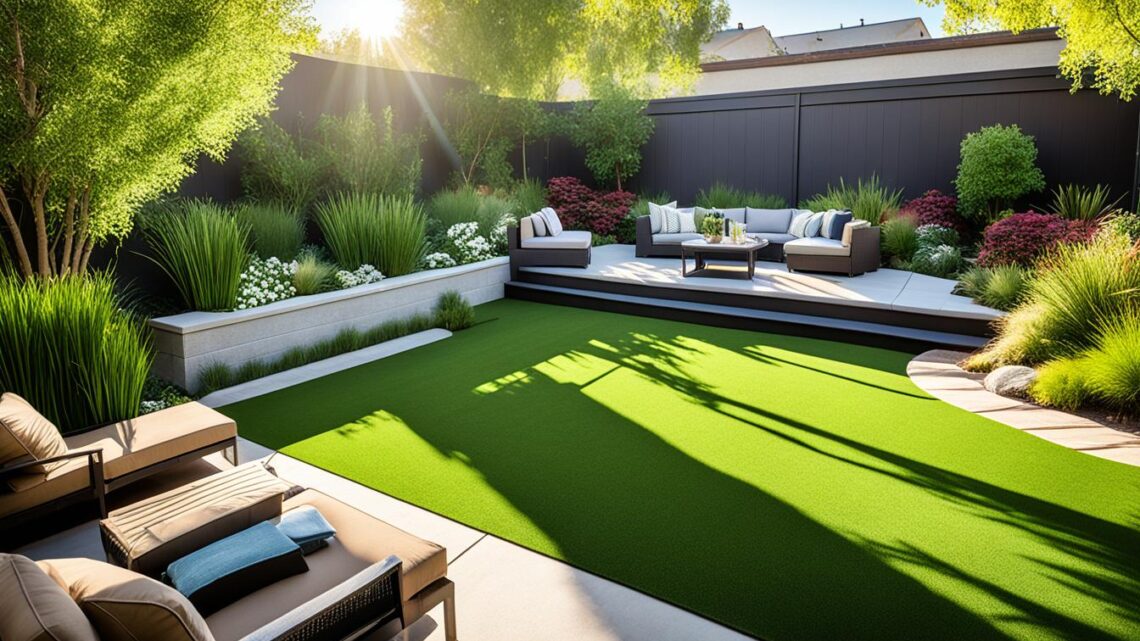 artificial grass for backyard