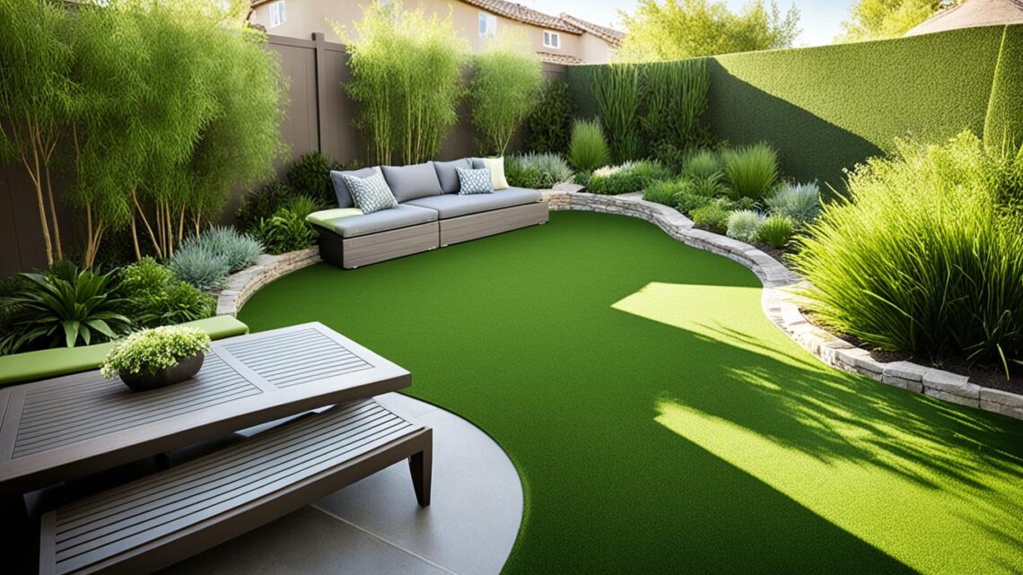 artificial turf installation