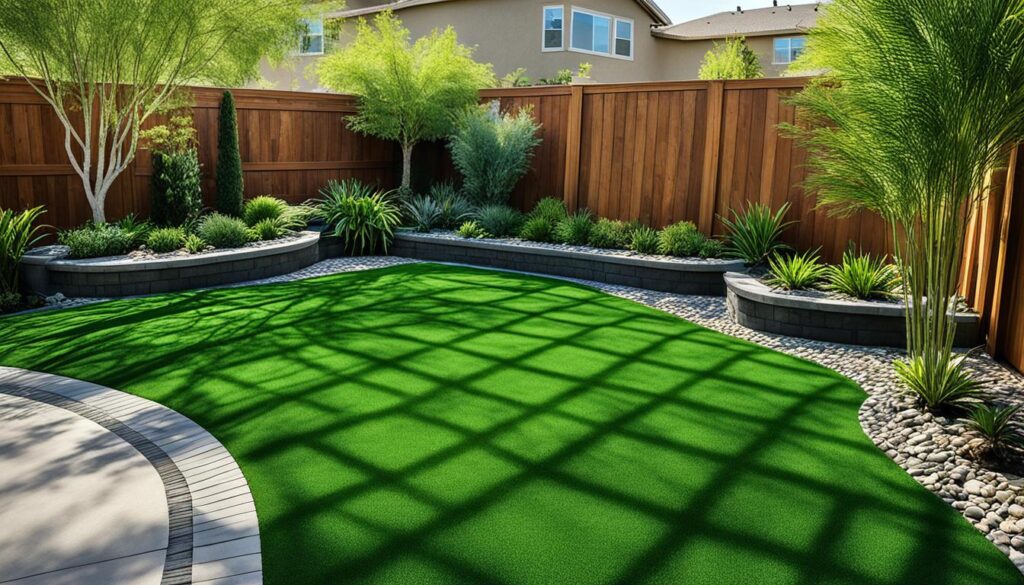 artificial turf installation