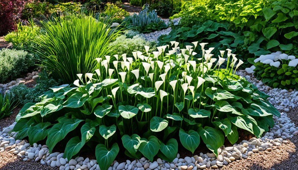 arum italicum planting