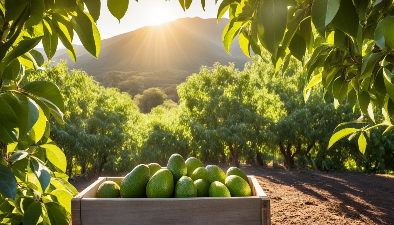 avocado trees