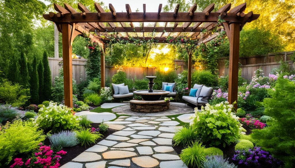 backyard oasis