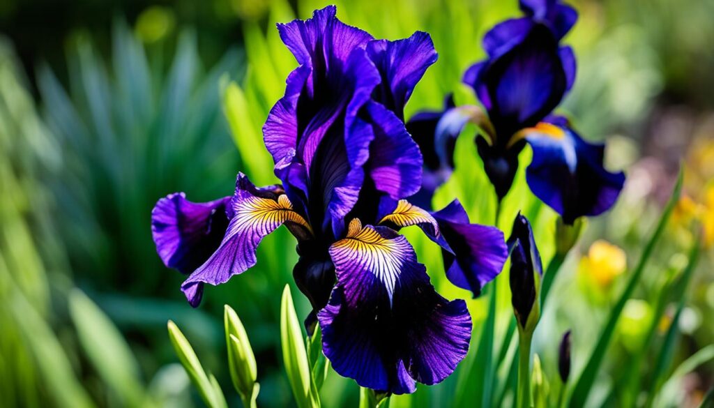 black iris