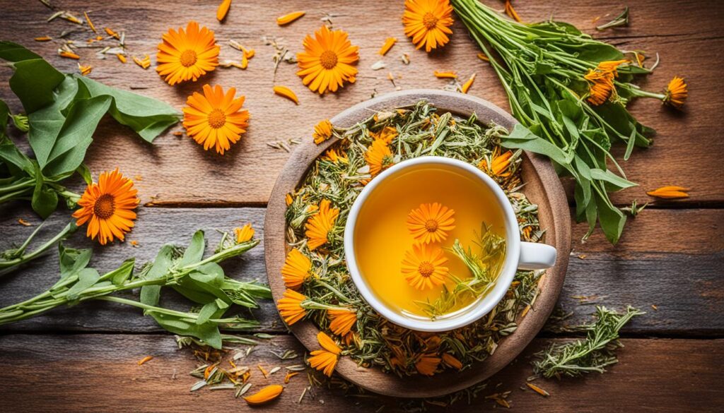 calendula tea benefits