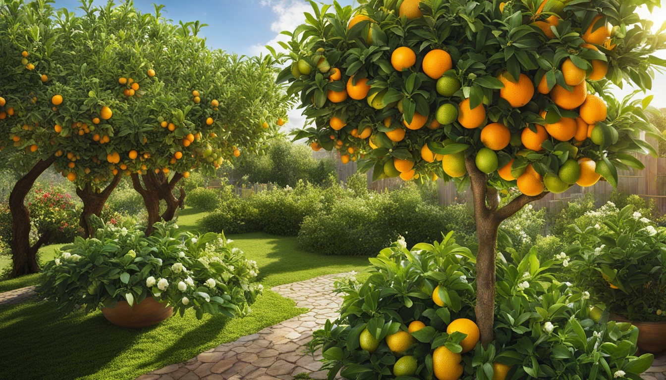 citrus trees