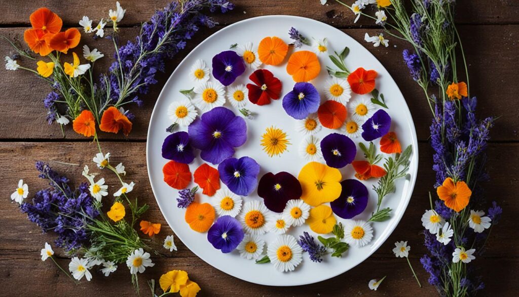 common edible flowers