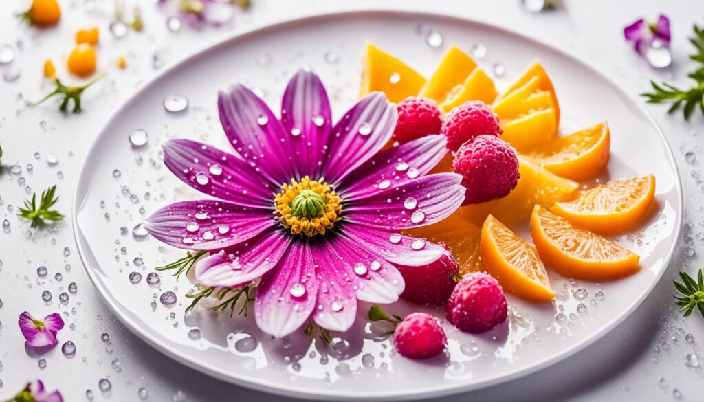 cosmos edible flowers