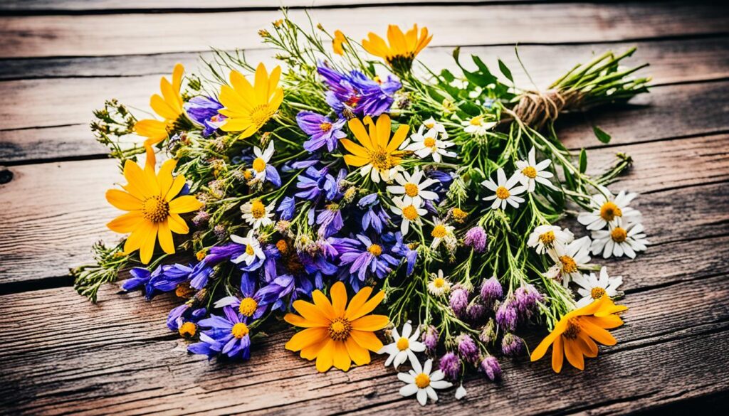 dried flowers