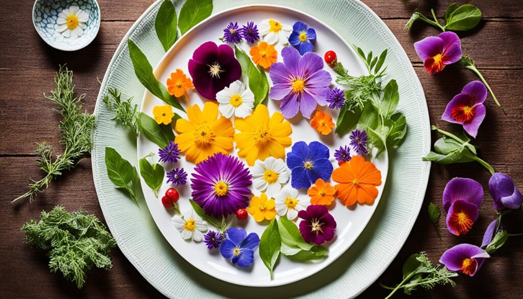 edible flowers