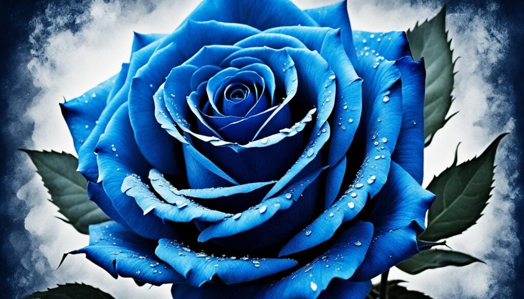 emotional significance of blue roses