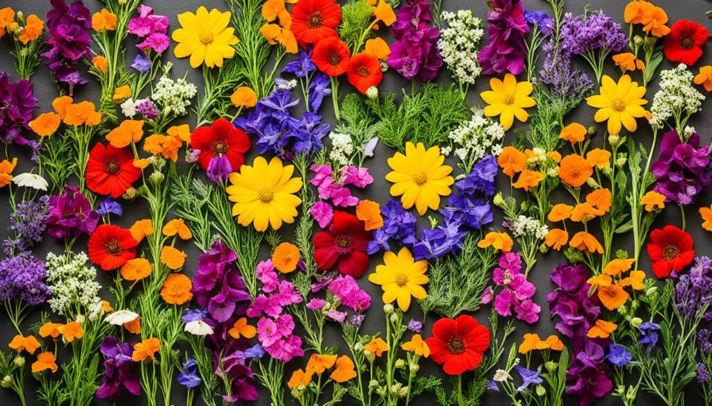 flowering herbs edible