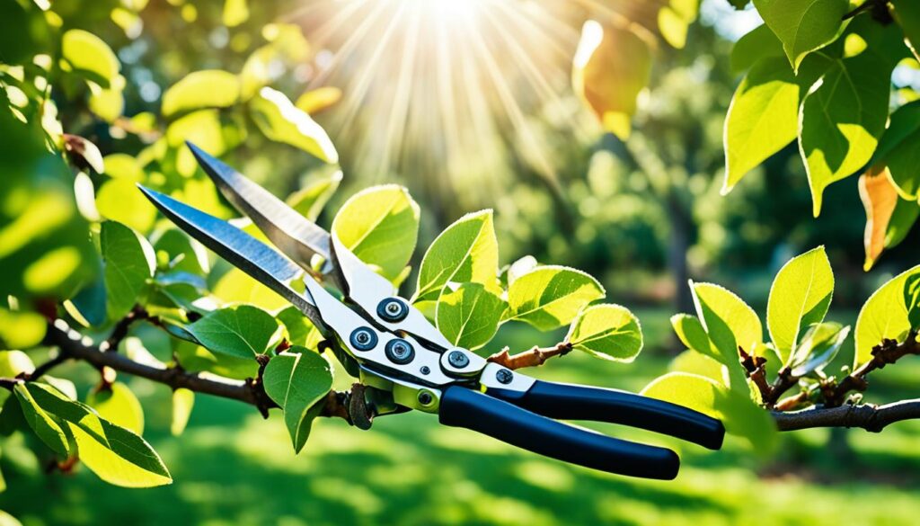 fruit tree pruning