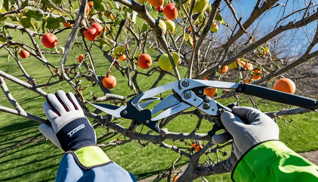 fruit tree pruning rules