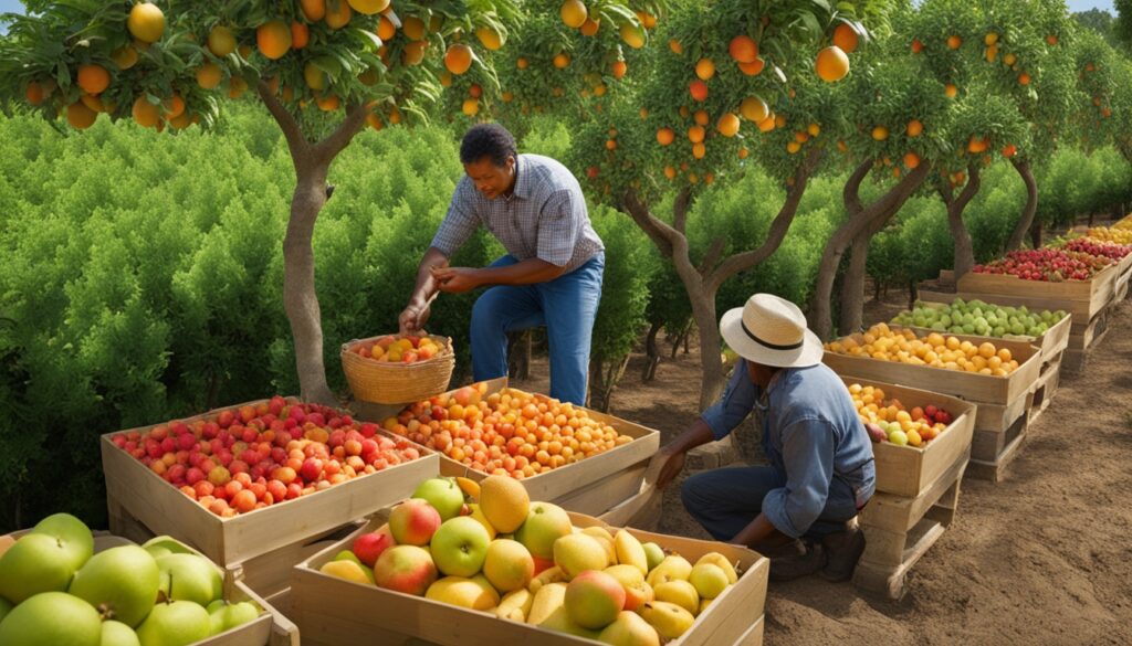 fruit tree selection