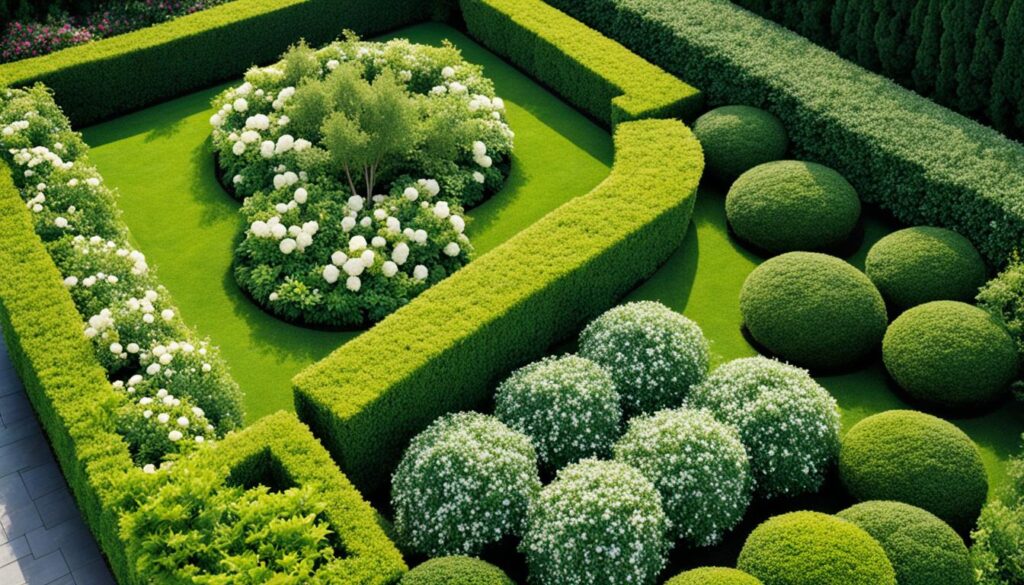 hedge layout