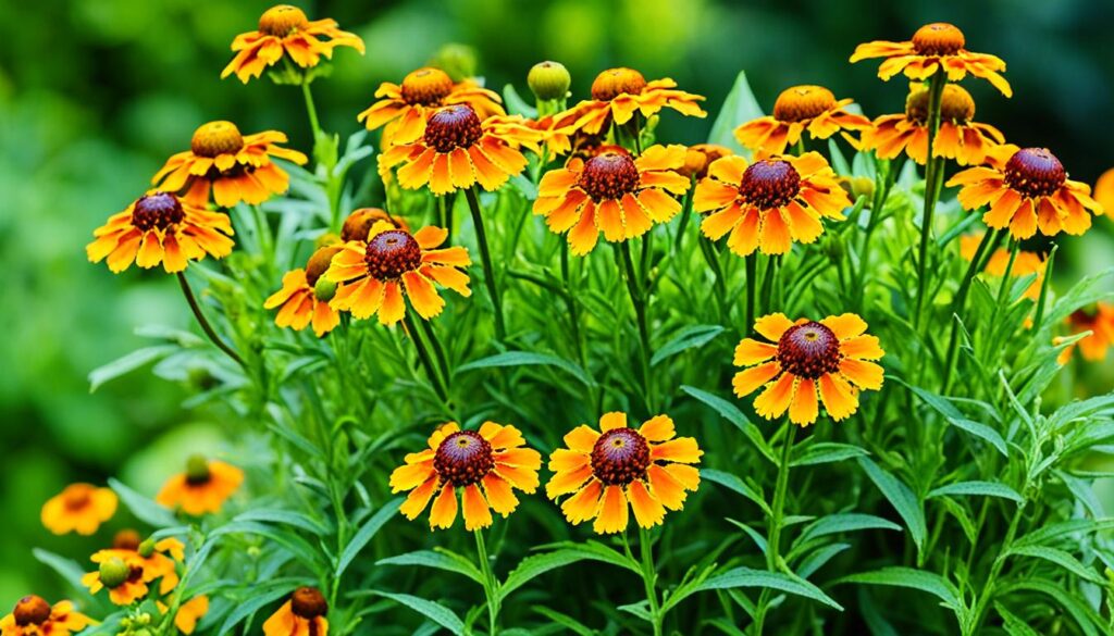 helenium flowers