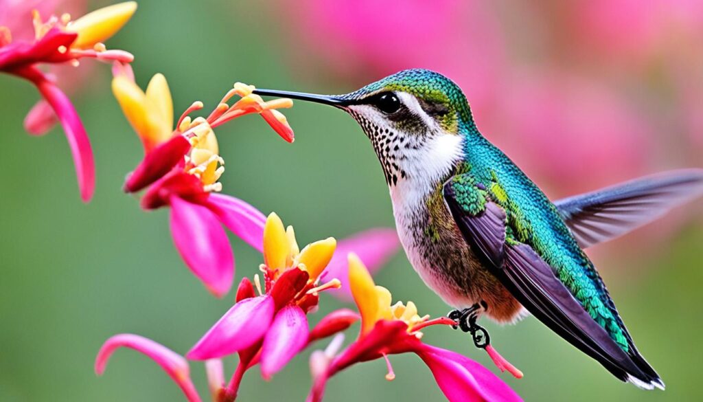 honeysuckle hummingbirds