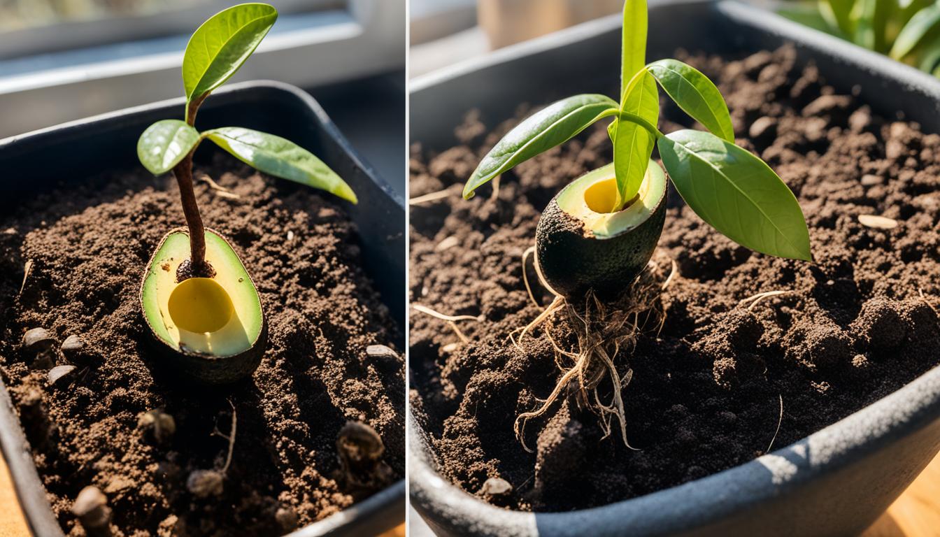 how to grow avocado with seed