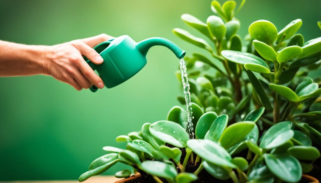 jade plant watering