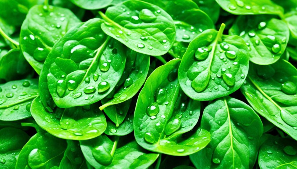 nutrient-dense spinach