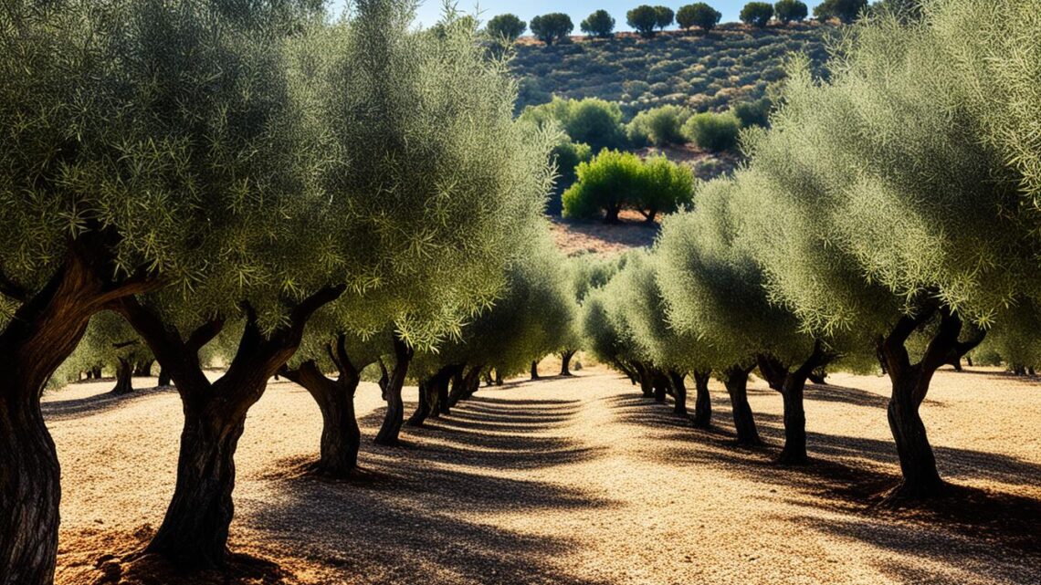 olive trees