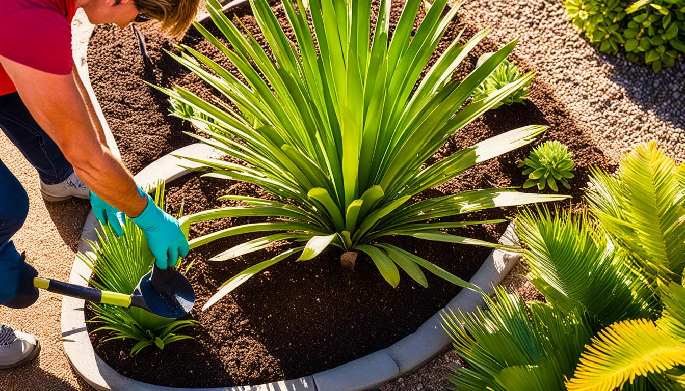 planting sago palms