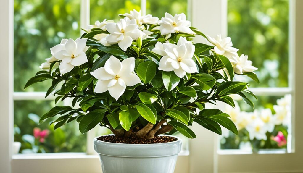 potted gardenia tree