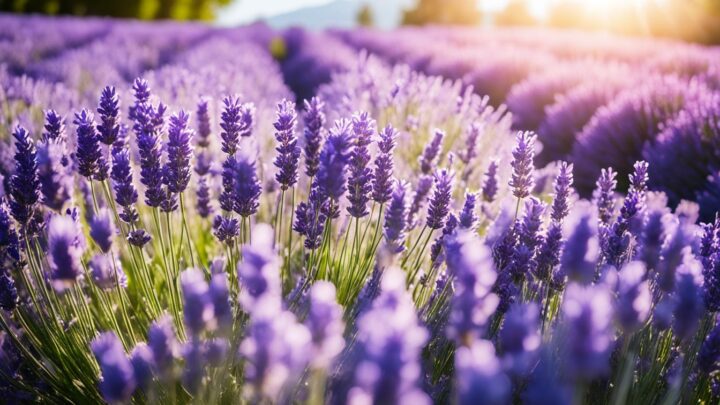 purple flowers