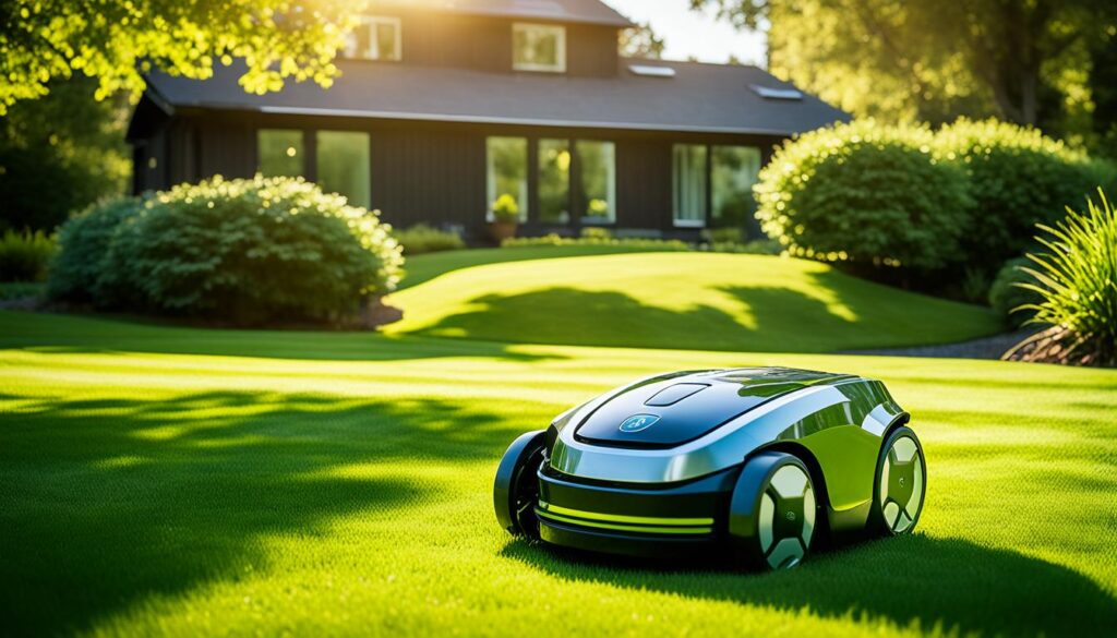 robotic mowing